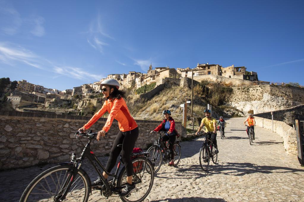 Ruta de Biar a Xàtiva en Bicicleta