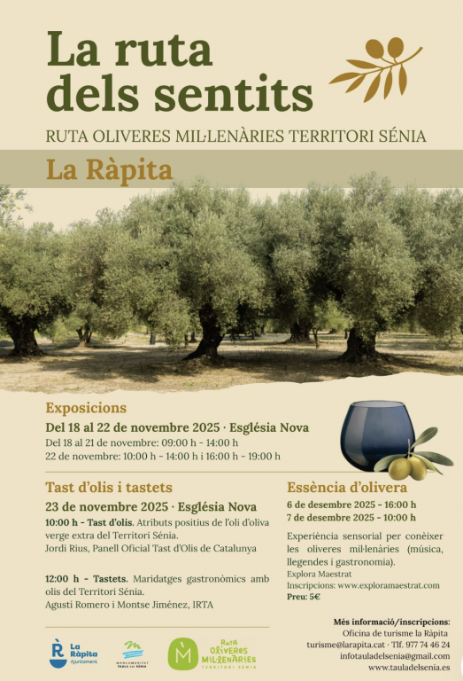 Cartell amb tota la informació