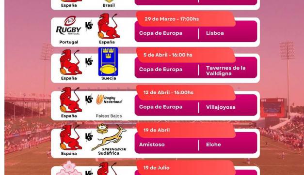 La Selección Española Femenina de Rugby 15